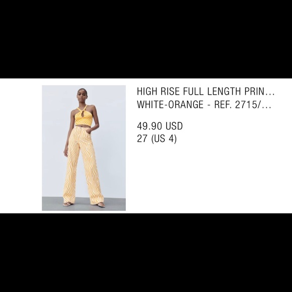 Zara pants - Picture 1 of 3